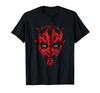 STAR WARS Darth Maul Face Paint Drip T-Shirt