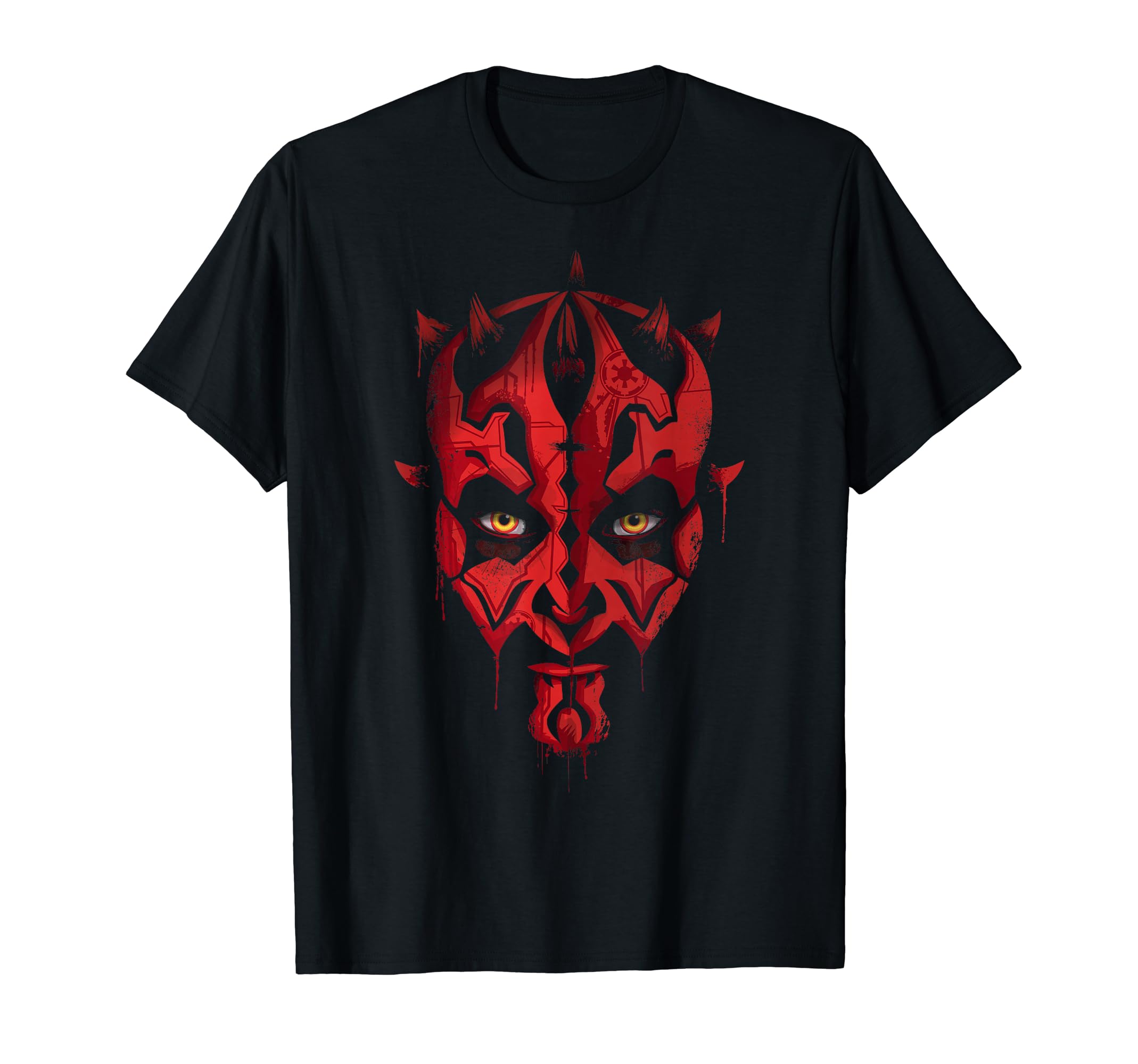 

Star Wars Darth Maul Face Paint Drip T-Shirt