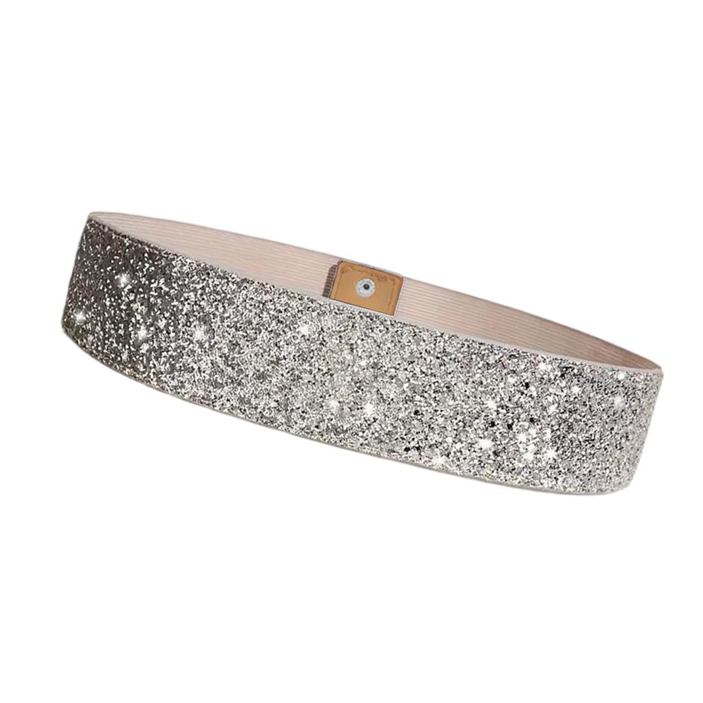 Elegant Sequins Waist Belt Festival Fashion Waistband Evening Dress Belt for Music Festivals