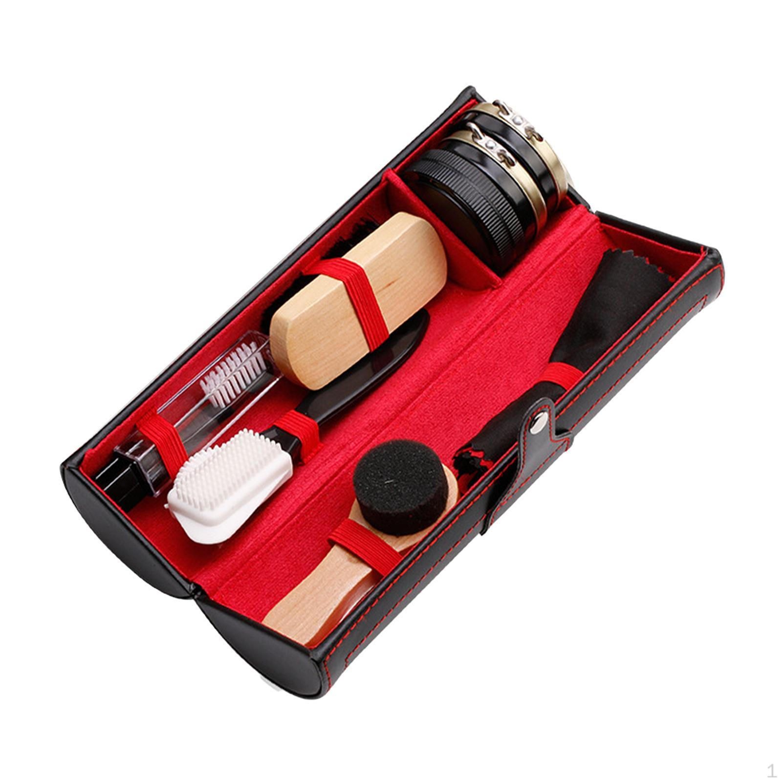 

Набор для ухода за обувью Полировальные салфетки Инструмент для полировки Чистка 10PCS