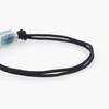 Jbans Classic Color Touch Ceramic Cube Pendant String Bracelet (C2501Ac1255_Bk)