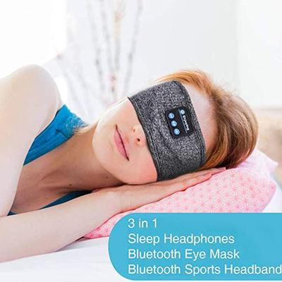 Fone Bluetooth-Kopfhörer, Sport-Schlaf-Stirnband, elastische kabellose Kopfhörer, Musik-Augenmaske, kabelloses Bluetooth-Headset-Stirnband