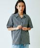 KND Aoiiro Striped Open Collar Shirt