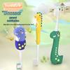 Japanese Brand Soft Bristle Dinosaur Toothbrush for Children Ages 0-12