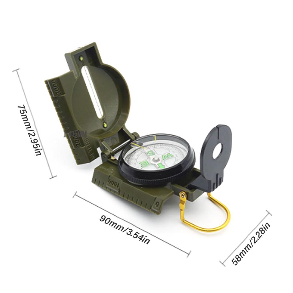 Professional Compasses Orienteering Compasses Luminescent Wild Exploration Compasses for Outdoor Camping Hiking