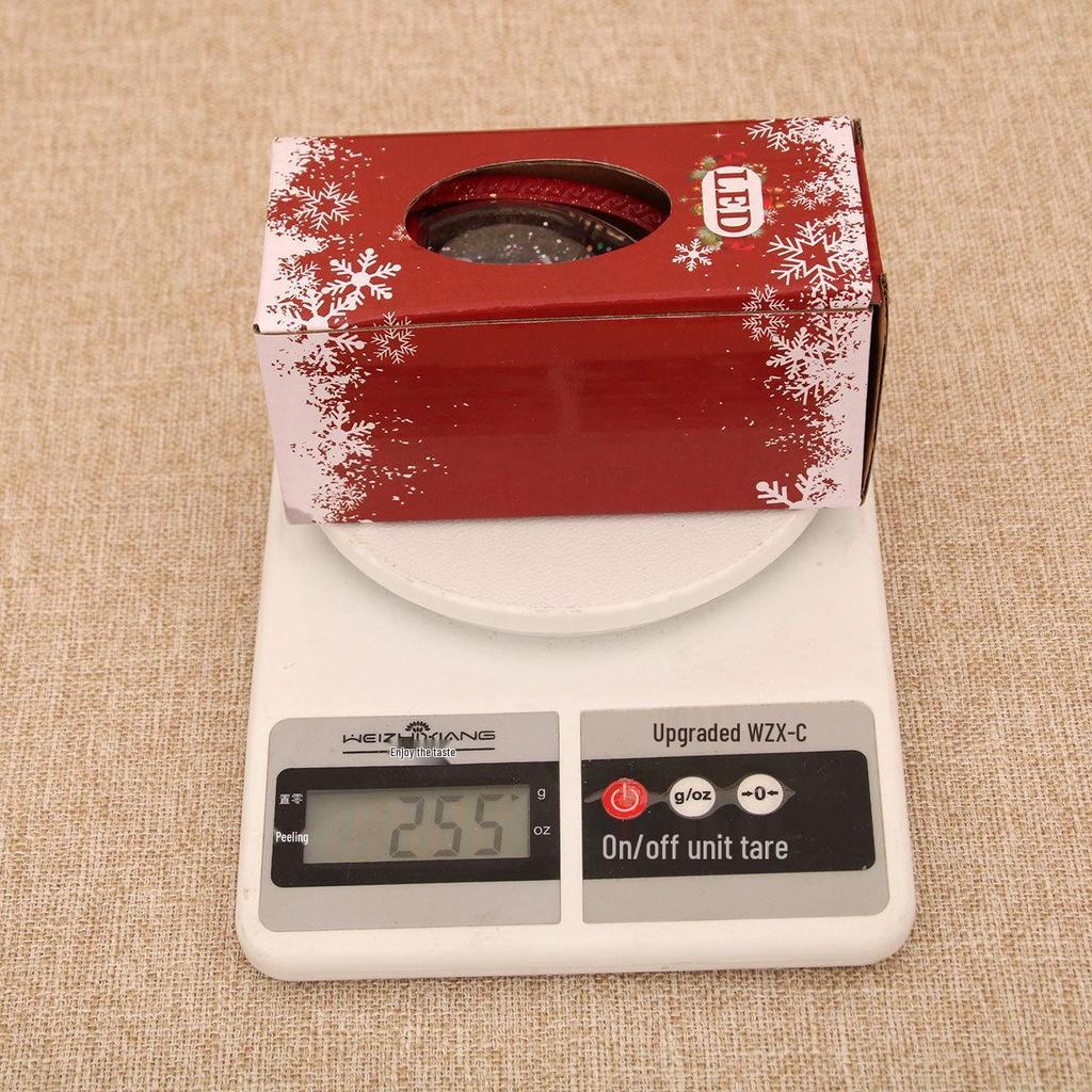 Christmas Glow Snowfall Horse Lantern - Handheld Window Ornament & Gift for Kids