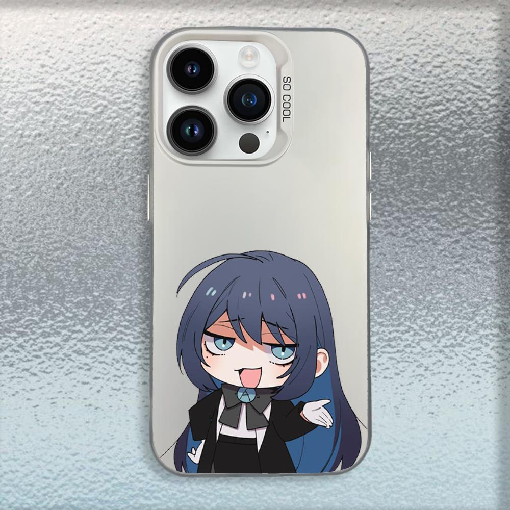 

A-Ado Kyogen Phone Case For iPhone 16,15,14,13,12,11,Mini,Pro,MAX White Matte Shockproof Cover iPhone13
