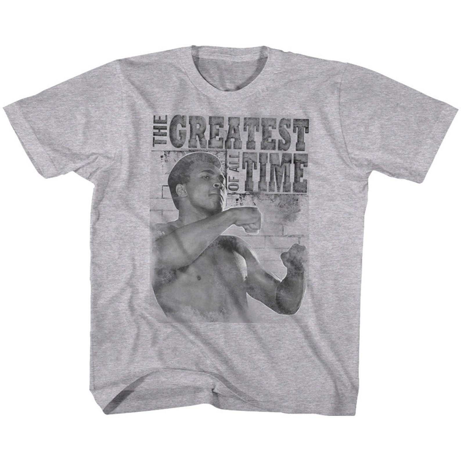 Muhammad Ali Training Stance Gray Heather Toddler T-Shirt XL