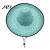 Volwassen Vakantiehoed Mexicaanse Sombrero met Kleurrijke Pompons, Hawaïaanse Stijl Geweven Strooien Zonnehoed, Met Brede Rand Lichtgewicht Themafeest Kostuum voor Zomerstrand