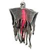 2025 Halloween Glowing Skull Gauze Hanging Ghost Horror Props Haunted House Porch Secret Room Party Pography Decoration