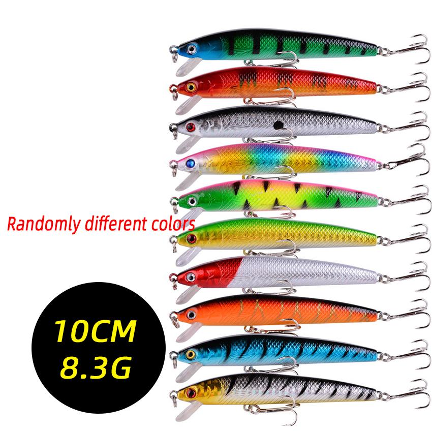 Random Fishing Lure Set High Quality Swimming Bait Minnow Mini Crank Wobble Bait Crankbait Artificial Bait