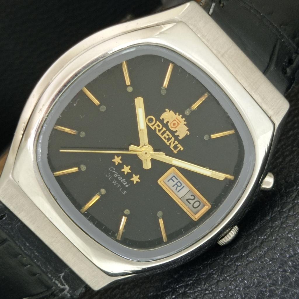 

АВТОМАТИЧЕСКИЕ ВИНТАЖНЫЕ ORIENT CRYSTAL ЯПОНИЯ 46941 МУЖСКИЕ ОРИГИНАЛЬНЫЕ ЧАСЫ С ЦИФЕРБЛАТОМ a703355-1