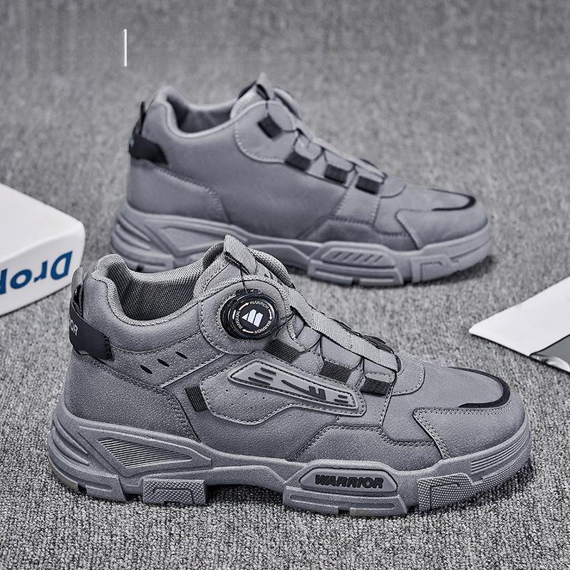 Men's shoes Martin boots summer new high-top outdoor tooling shoes hiking shoes men's sports boots