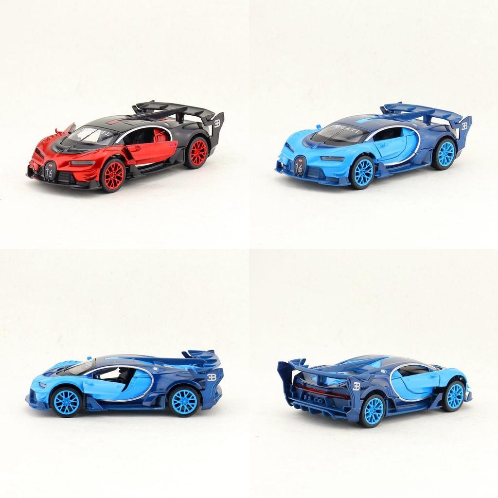Alloy Bugatti Gt Car Model 132 Scale With Light Sound For Entertainment Kids