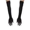 Protection Mesh Opera Prom Long Sheer Transparent Gloves Finger Pantyhose Gloves Seamless Mitten
