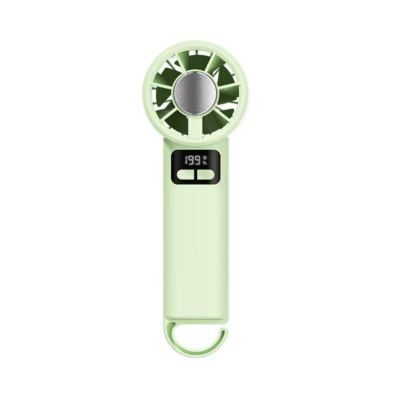 

USB Rechargeable Mini Handheld Fan with Strong Wind - Portable Desktop Gift 182x60x60mm