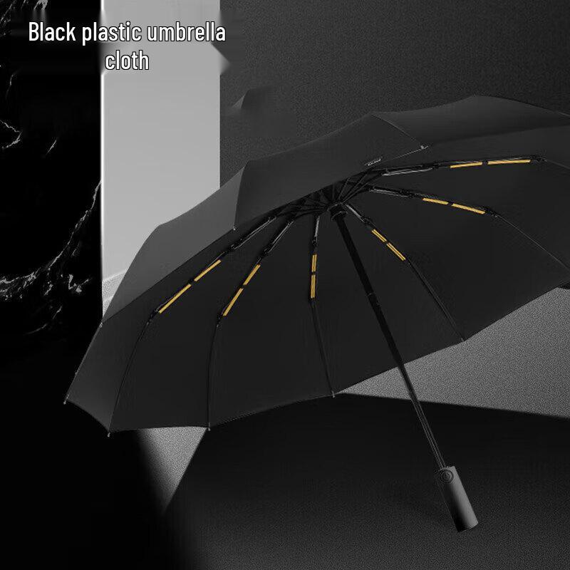 Automatic 24-Rib Windproof Folding Umbrella