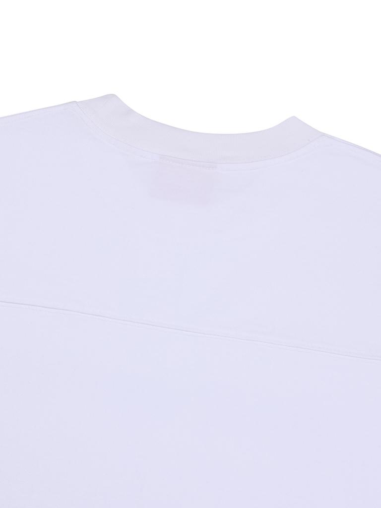 PSSHOPPER Ghost Logo High Density Short Sleeve T-Shirt [White]