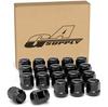 GAsupply M12 X P1.25 Wheel Nuts Taper Seat 60° Length 25mm 19HEX Compatible with
