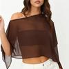Leggero Sciarpa in Chiffon Con Protezione Solare UPF30+ Per Donne Estate Spiaggia Vacanza E Pendolarismo Quotidiano