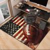 Baseball Passion And Heritage Office Rug Chair Mat, Game Carpet, Suitable for Front Door, Bedroom, Living Room, Desk, Holiday Gift