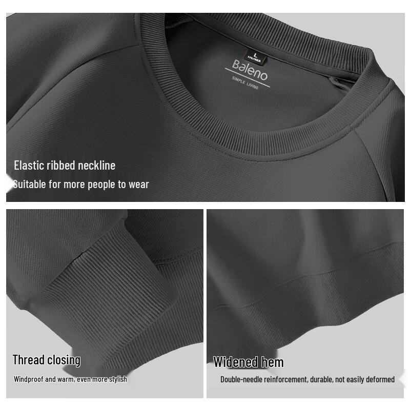 Baleno Men's Crew Neck Graphic Sweatshirt