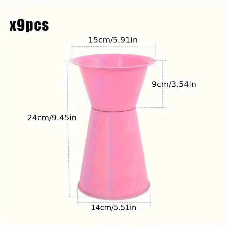 9pcs Waterproof Plastic Flower Arrangement Inserts Tool Vase Inserts Fresh Flowers Packaging Florist Flower Wrapping Fixing Base