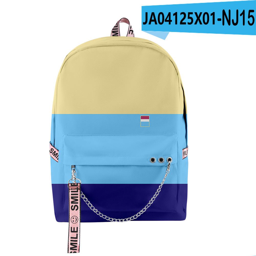 Fashion Youthful School Bags Unisex Ya Boy Kongming Travel Bags 3D Print Oxford Waterproof Notebook Shoulder Backpacks