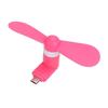 Cell Phone Mini USB Electric Fan Cooling Smartphone Portable Fan for Android & I Phone Universal Colo