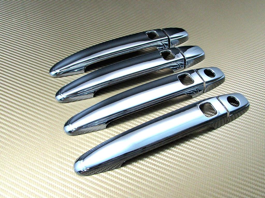 BRIGHTZ Chrome Door Handle Covers for GS350 GRS GS 350 18745 GRS191/GRS196 (Pre-facelift) [WISH-NOBU-FS-A0B4C2D2] S191/S196 191/196