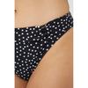 Wunderschöne Damen-/Damen-Bikinihose mit gepunktetem Ringdetail