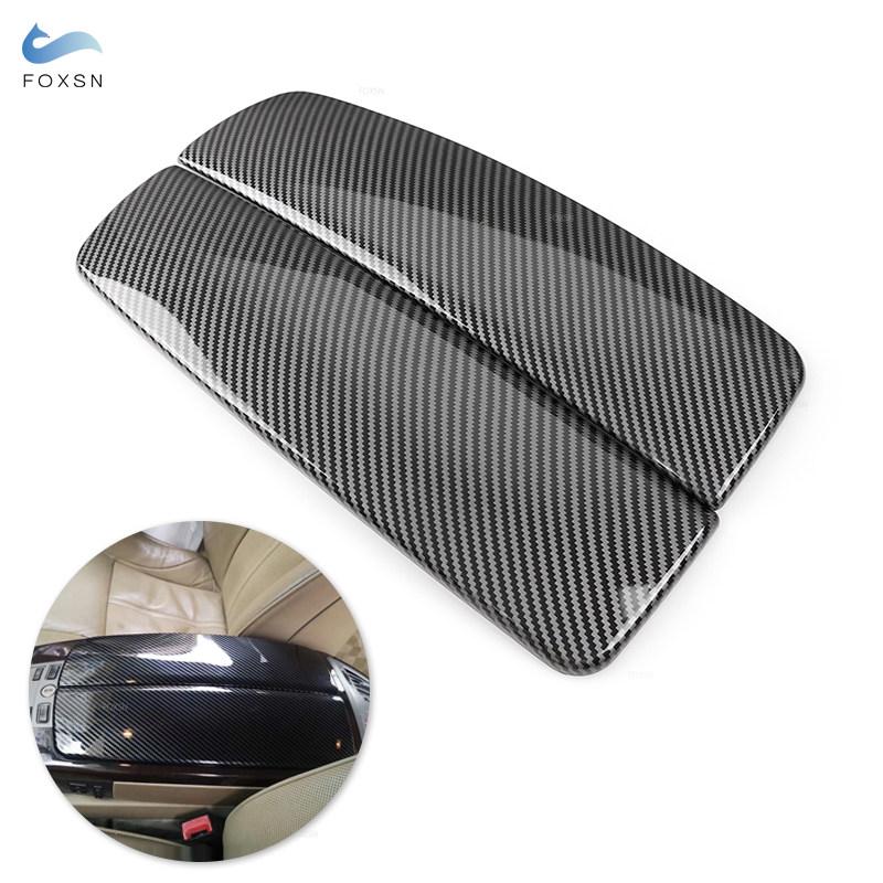 

Для BMW 7 серии E65 E66 2002 2003 2004 2005 2006 2007 2008 крышка подлокотника центральной консоли автомобиля ABS крышка подлокотника из углеродного волокна