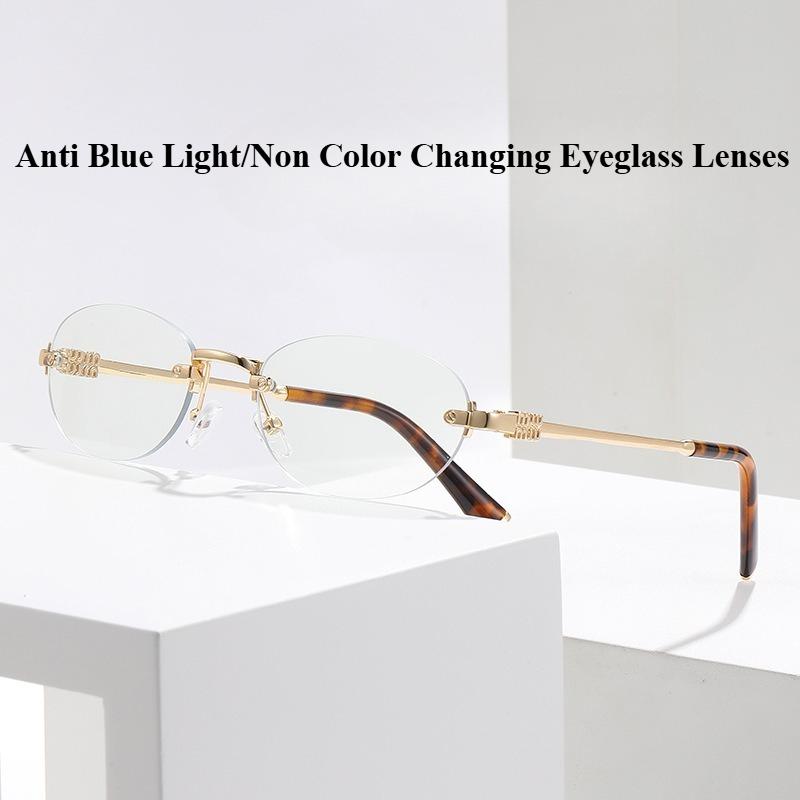 

Безрамочные светочувствительные очки с изменяющим цвет/защитой от синего света Высококлассные модные очки Множественный выбор Удобные Долговечные