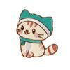 Original Embroidery Label Embroidery Sticker Badge Clothing Accessories Cartoon Plush Cat Cloth Label Badge Patch Cloth