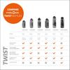Fidlock Uni Connector für Bottle Twist Wasserflaschen - FL-09622