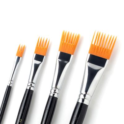 Nylon Bristle Watercolor Brushes - Available In Multiple Sizes for Artists' Variety of Painting Techniques, Painting Accessories