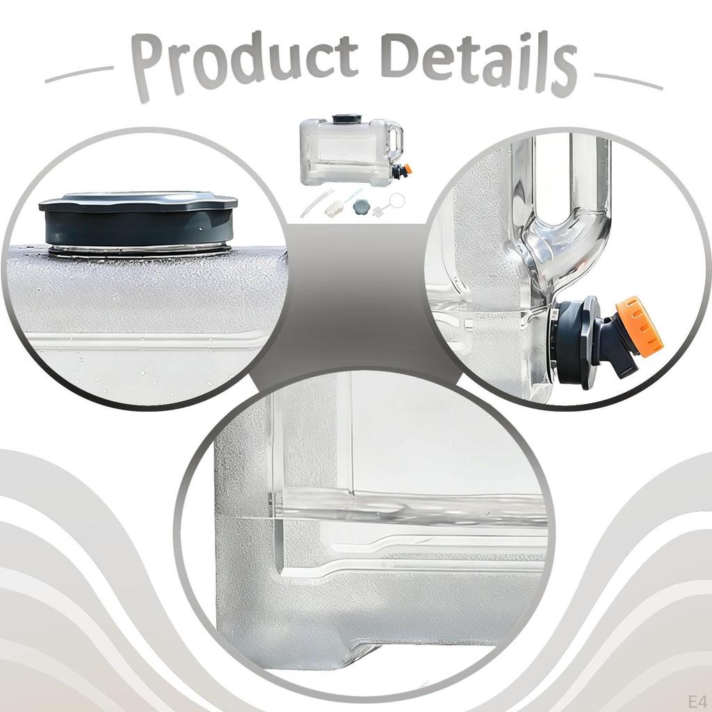 Camping Water Bottle , Portable Bucket, Versatile Reservoir for Car, Office, Vehicles
