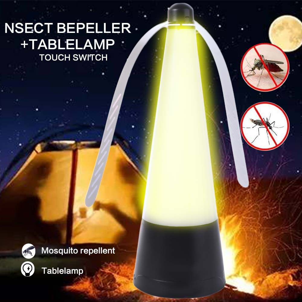 USB Rechargeable Fly Repellent Fan Portable Multi-Functional Insect Repellent Fan Soundless Can Drive Flies Fly Fans for Food