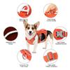 Ausbruchssicheres Nylon-Hundegeschirr Reflektierendes Hundegeschirr Langlebige Haustierweste mit Griff Verstellbar für Kleine Mittlere Große Hunde Mops