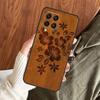 Beach Hawaiian Faux Koa Wood Case For Samsung Galaxy M14 M34 M54 M12 M32 M52 M15 M11 M13 M06 M16 M36 M56 M31 M53 M35 M55