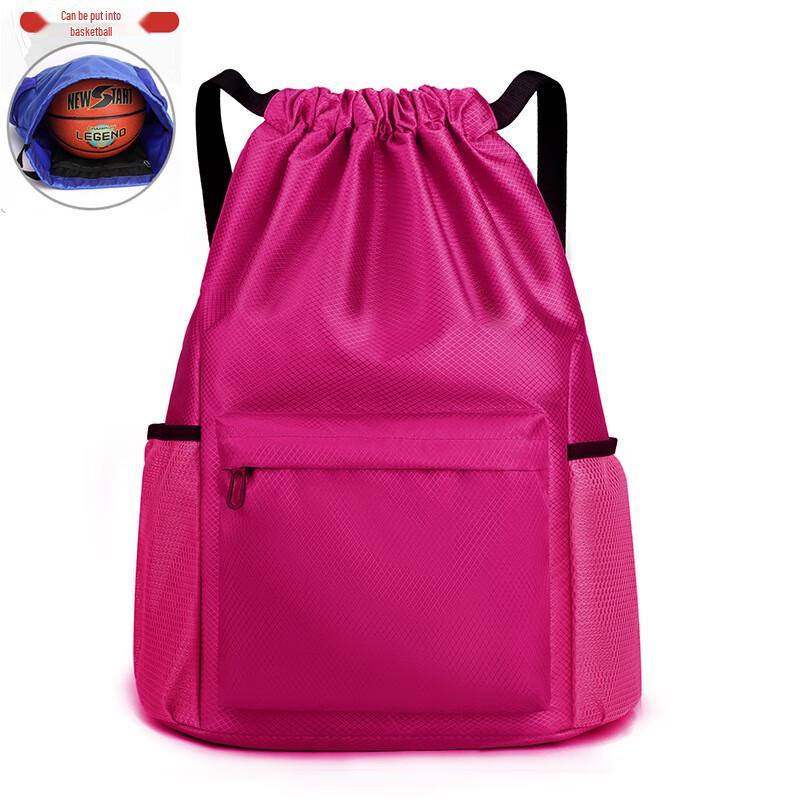 Lightweight Oxford Cloth Sports Drawstring Backpack