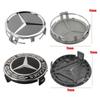 For Mercedes Benz Auto 75mm Wheel Center Hub Cap Badge Decoration Accessories for Mercedes Benz Maybach W204 W205 W211 W21 C260