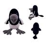 Magpie Crow Plush Stuffed Animal Toy Realistic Bird Doll Soft Cuddly Kids Gift 15 Inch