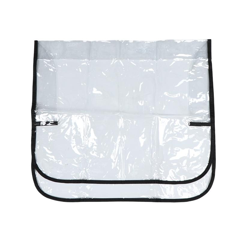 1Pcs Salon Chair Cover Pvc Clear Hairdressing Chair Covers Protectors Universal Waterproof Barber Chair Back Covers Round/Square