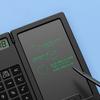 Calculator Portable Folding LCD Writing Board 12 Digits Clear Display Pocket-sized Scientific Calculator