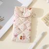 Flower Cloth Printed Glasses Bag Portable Sunglasses Eyeglass Bag Fashion Sunglasses Pouch  Travel