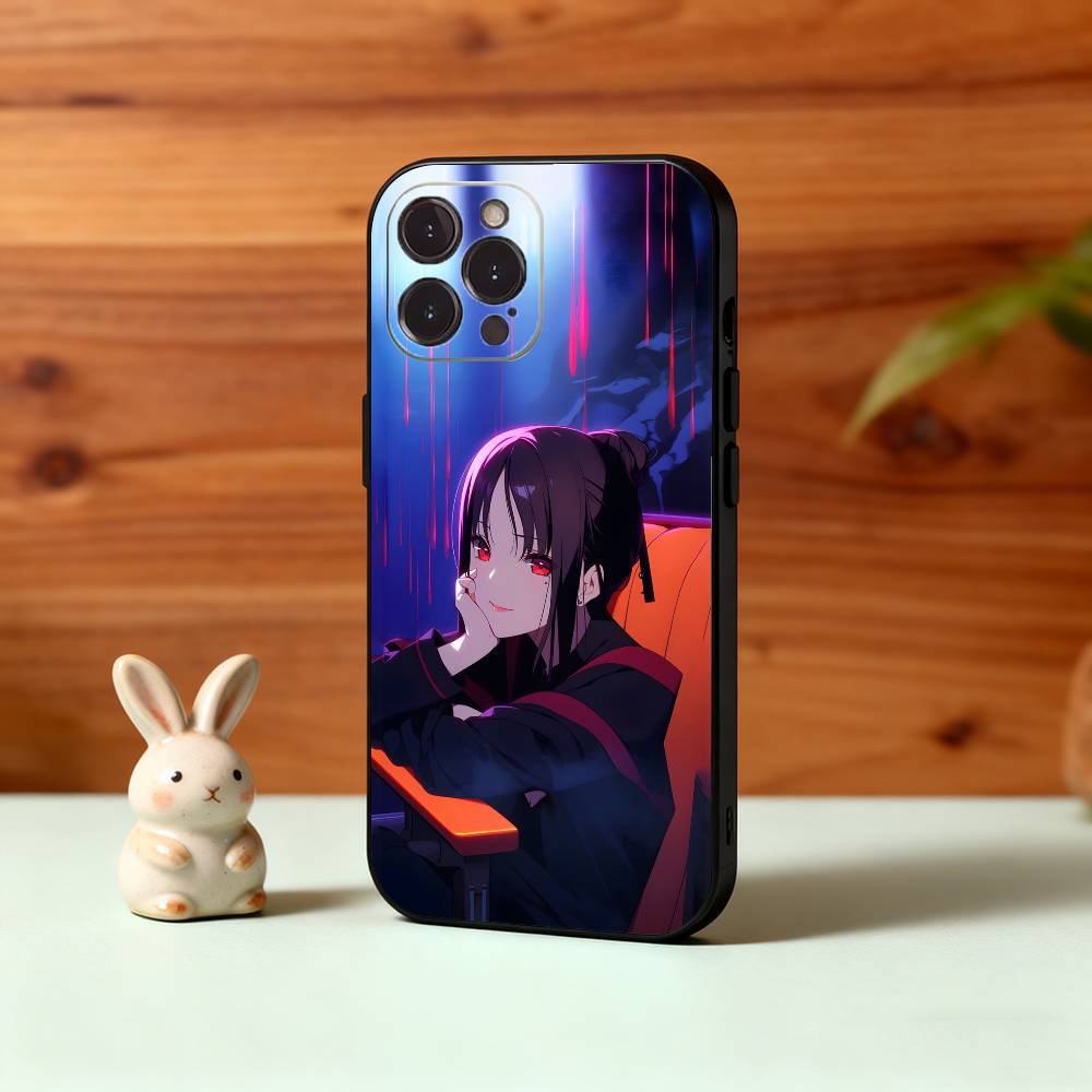 1PC The Enchanting S-Shinomiya K-Kaguya Phone Case For iPhone17,16,15,14,13,12,Plus,Pro Max, 5G Others Soft Black Cover