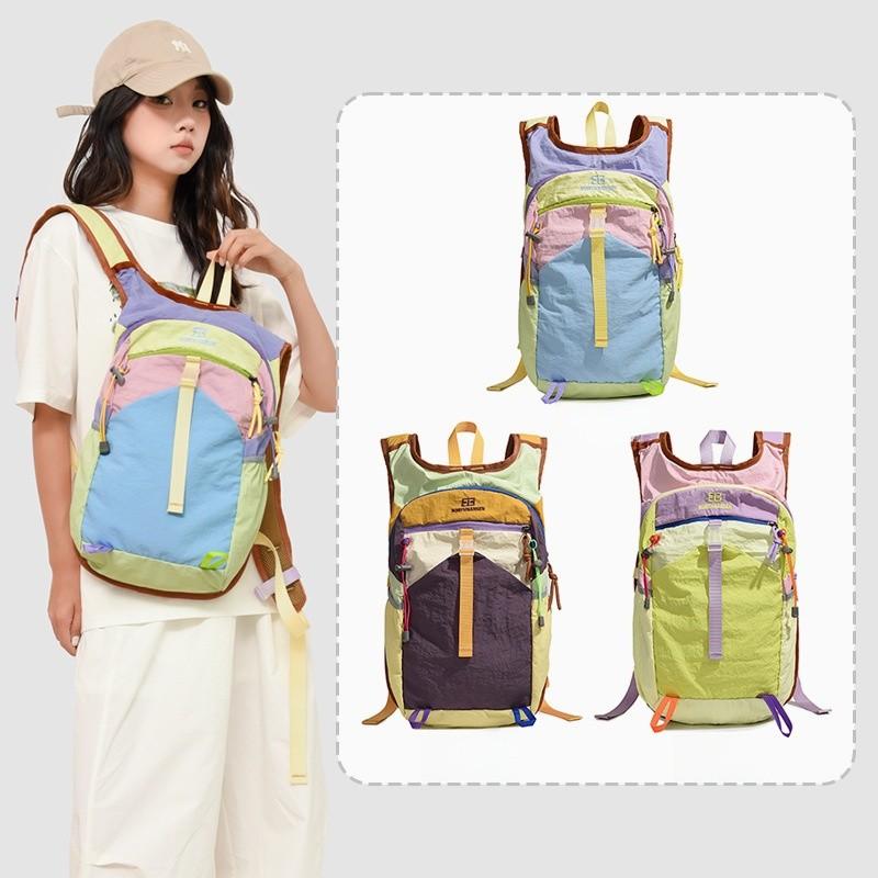 Oxford Cloth Outdoor Hiking Backpack With Lightweight Design For Casual Travel And 12in Laptop