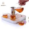 IKE 6-Piece Portable Glass Travel Tea Set