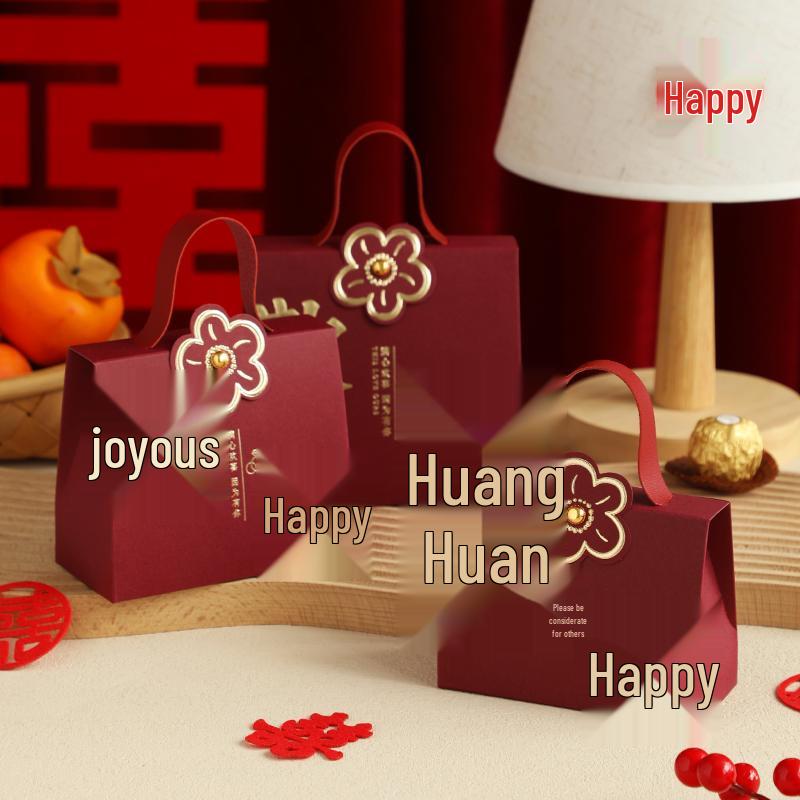 2025 Luxury Wedding Candy Gift Boxes & Bags - Elegant, Niche Packaging